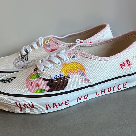 Vans x Javier Calleja OG Authentic L Potting Soil and Blushing Bride Sneakers - Picture 8 of 11